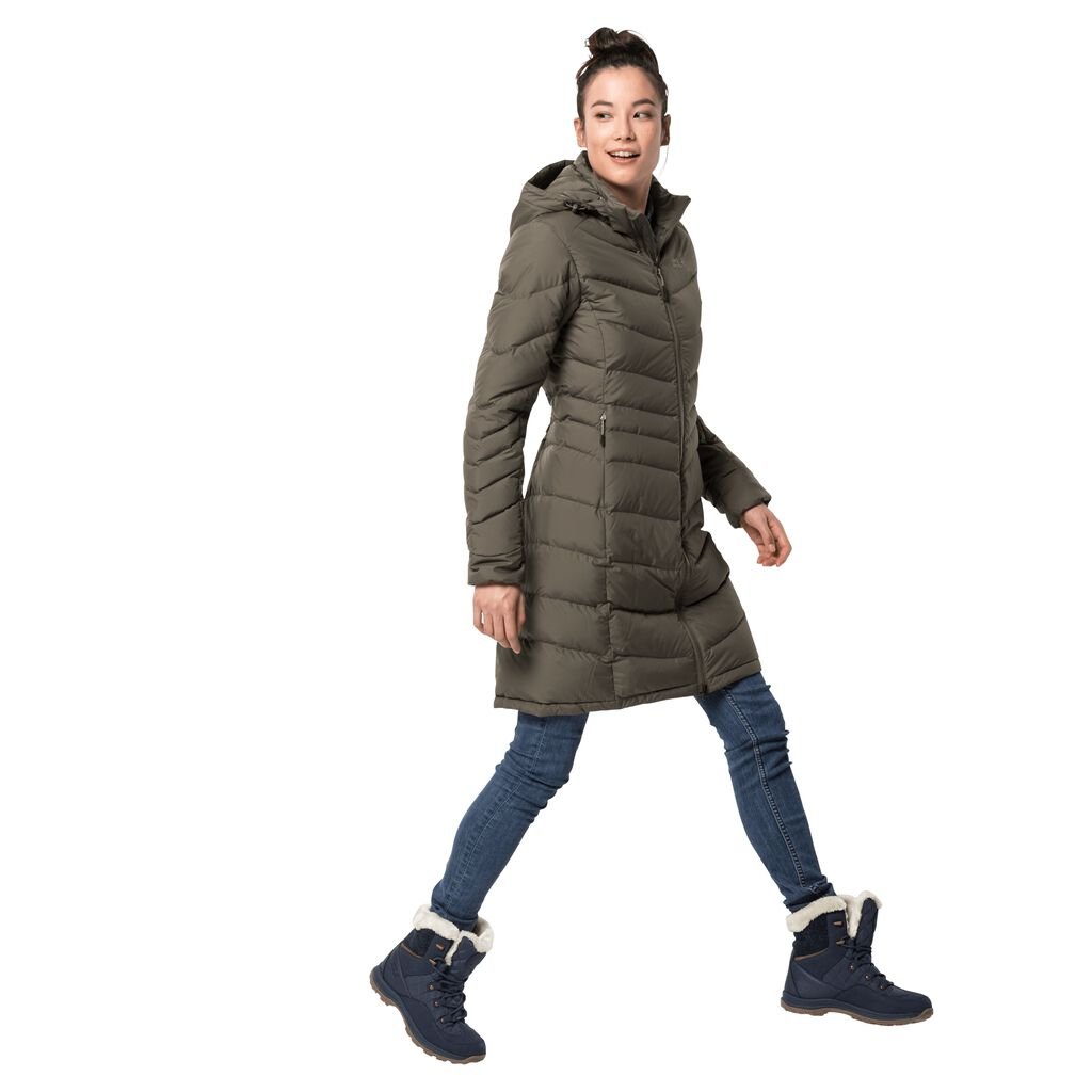 Jack Wolfskin SELENIUM Vestes Femme Gris - GHANLKO-49